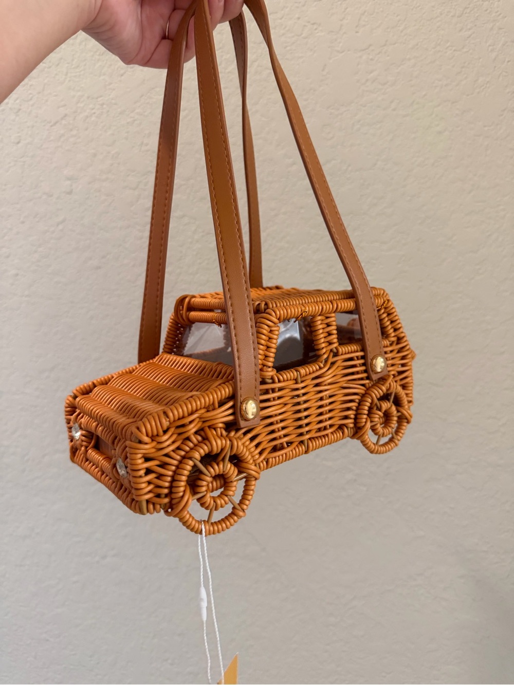 Viral Tommy Bahama Wicker Car Jeep/Bronco Purse NWT